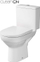 Guacë tualeti Cersanit Compact WC CleanOn City (K35-035)