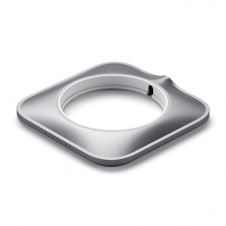 Dock Satechi Aluminium për MagSafe, i hirtë