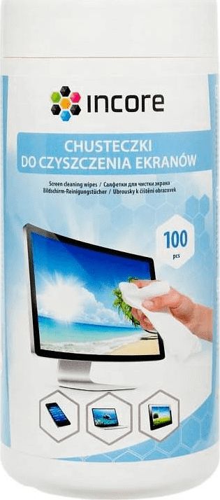 Lecka për pastrim të monitorit Incore TFT / LCD (USC 1515), 100 copë