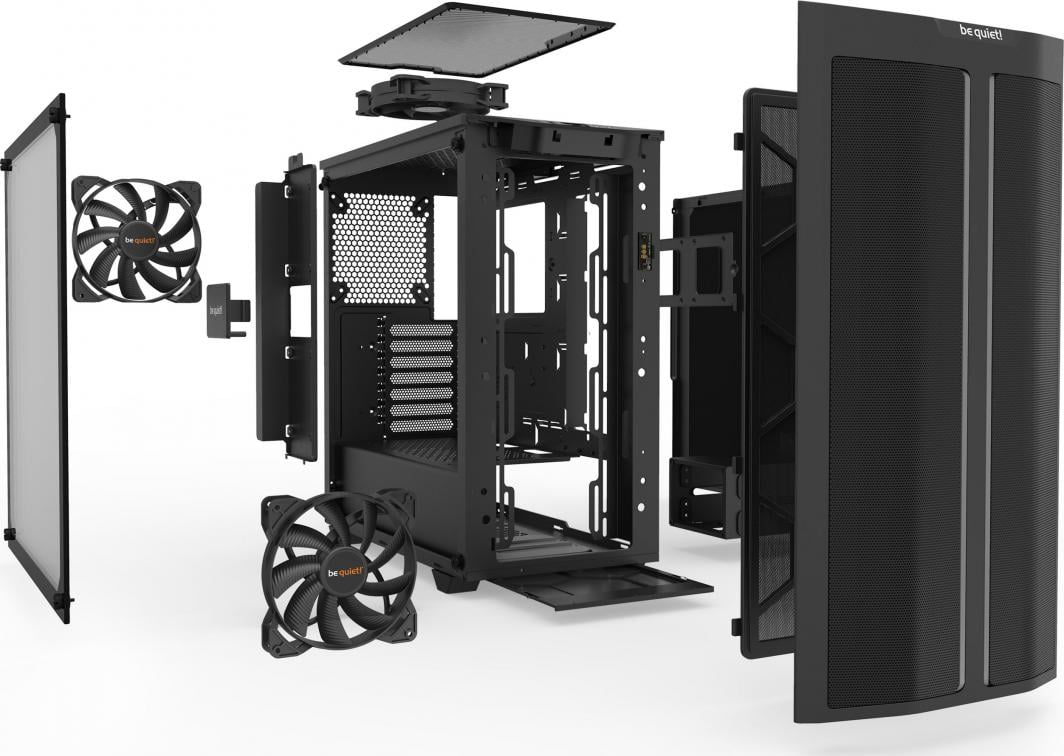 Kasë Be quiet! Pure Base 500DX (BGW37), e zezë
