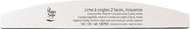 Limë për thonj Peggy Sage Double-sided 180/180, e bardhë Limë për thonj Peggy Sage Double-sided 180/180, e bardhë