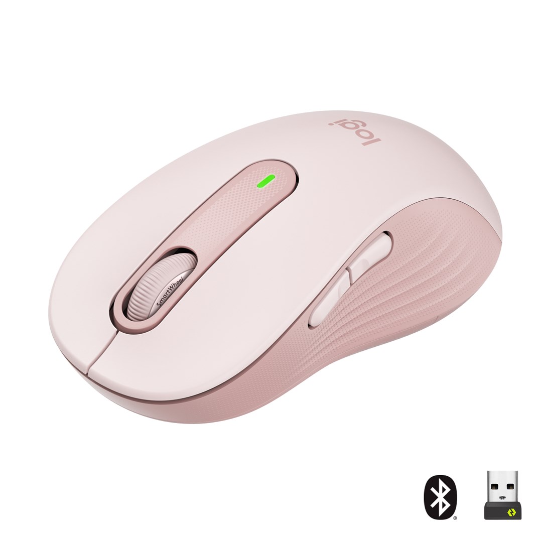Maus Logitech M650L, rozë