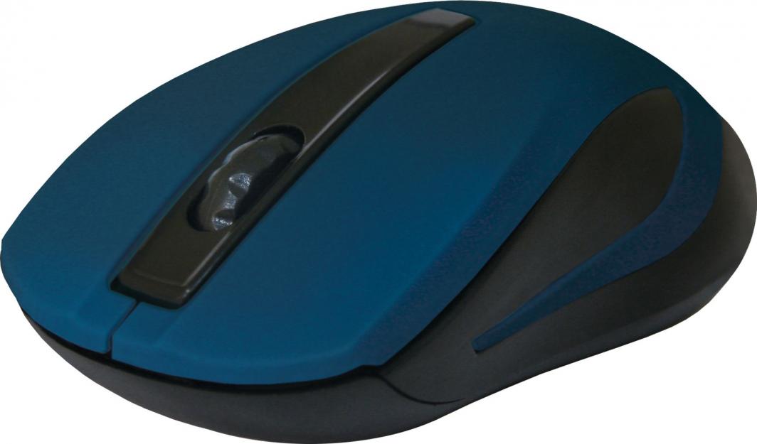 Maus Defender MM-605, wireless, USB, i zi dhe i kaltërt