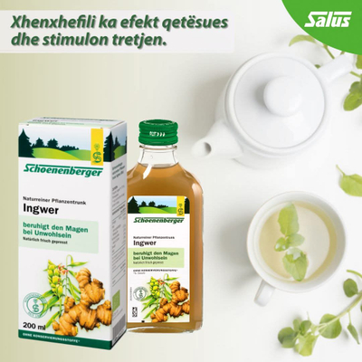 Salus - INGWER 200 ml tonik Xhenxhefili organik