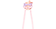 Kapëse për flokë Essence Fabowlous Hair Bows, 01 Put A Bow On It, 2 copë