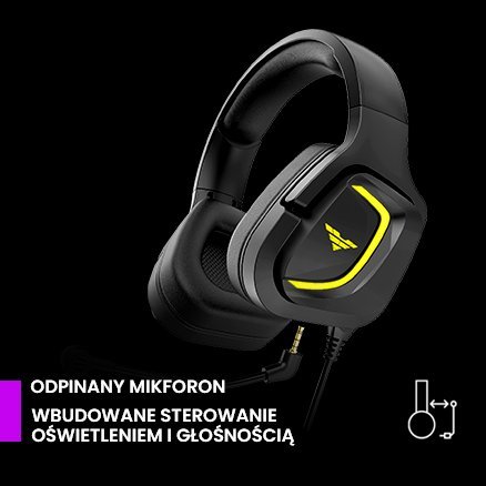 Слушалки PREYON Breeze Fly, црна боја