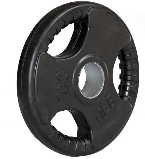 Pllakë për ushtrime HMS (17-6-205), 5 kg, e zezë