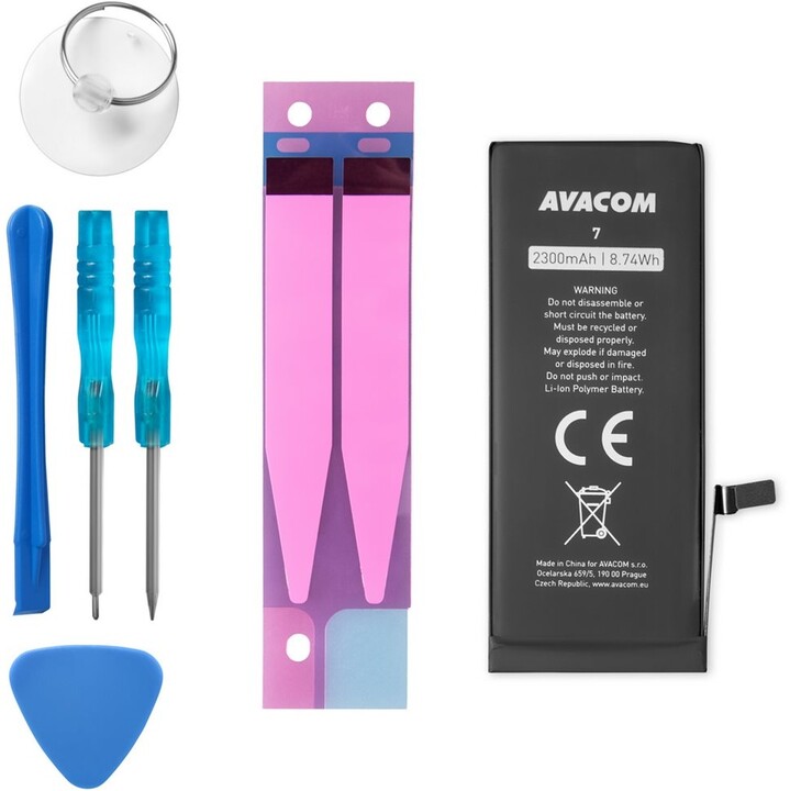 Bateri AVACOM për Apple iPhone 7, Li-Ion 3.8V, 2300mAh