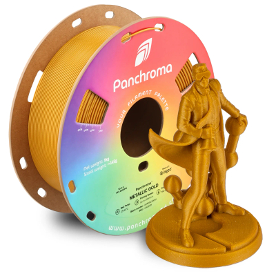 Filament Polymaker Panchroma Metalic PLA, 1.75 mm, 1 kg, i artë