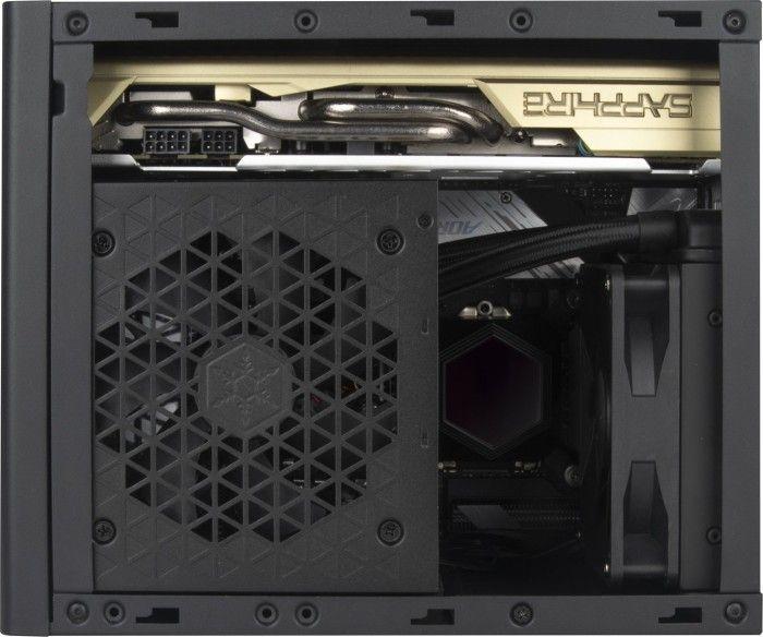 Куќиште за компјутер SilverStone Sugo 16, Црна, Small Form Factor