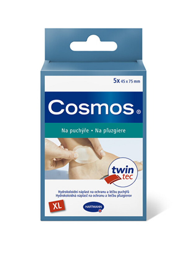 Flaster për flluska Cosmos XL 75 x 45 mm, 5 copë