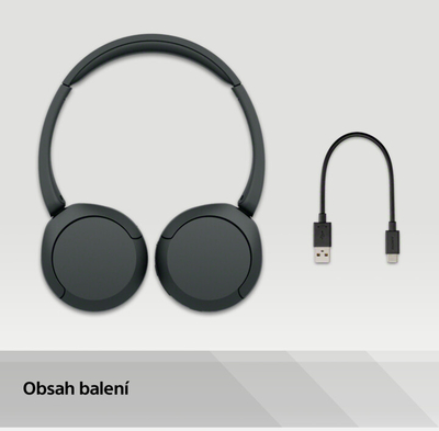 Kufje Sony WH-CH520, të zeza