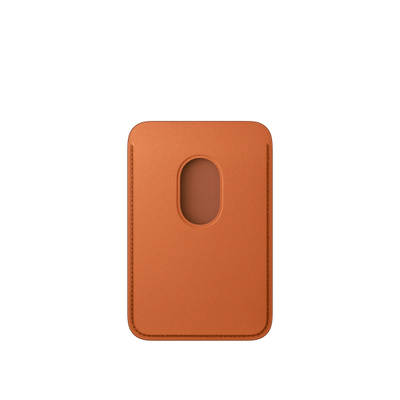 Apple iPhone FineWoven Wallet with MagSafe, Fox Orange