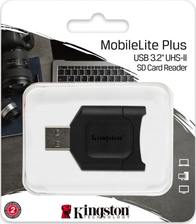 Lexues Kingston MobileLite Plus MLP, nga USB 3.1 në SD