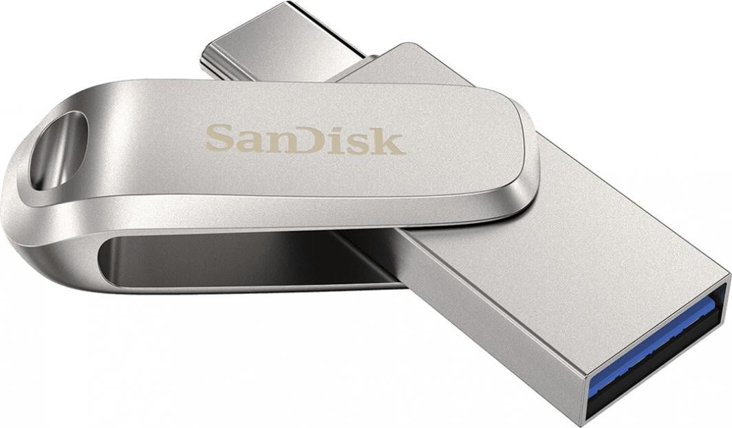 SanDisk Ultra Dual Drive Luxe USB Type-C 256GB Pendrive (SDDDC4-256G-G46)