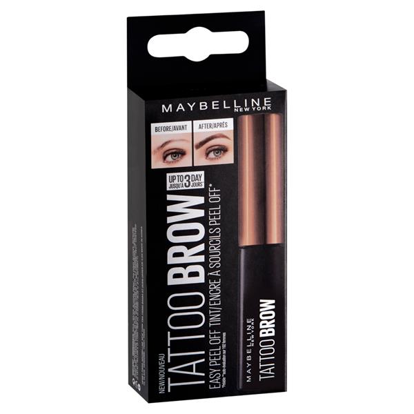Ngjyrë për vetulla Maybelline Tattoo Brow, Light Brown, 4.8 ml