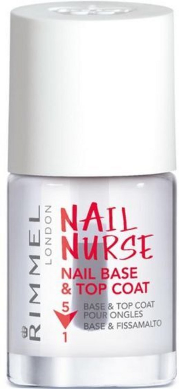 Bazë dhe Top Coat për thonj Rimmel 5 in 1, 12 ml