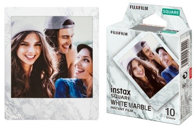 Film fotografik FujiFilm Instax White Marble, 10 copë