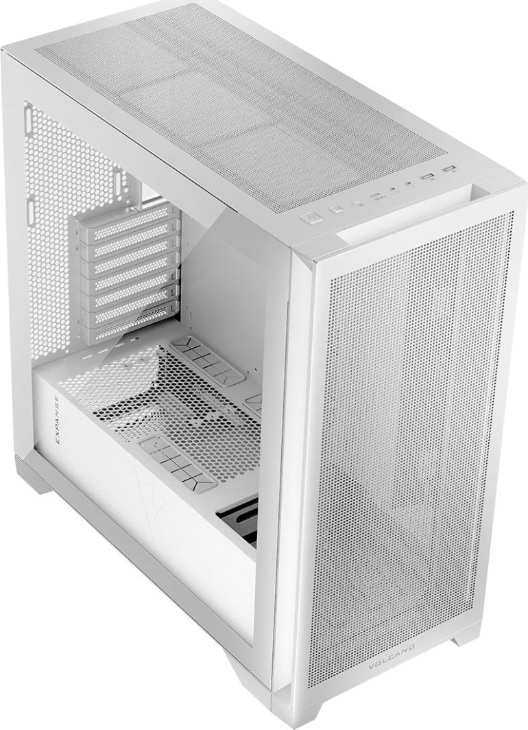 Куќиште за компјутер Modecom Volcano Expanse S MIDI Bialy, Midi Tower
