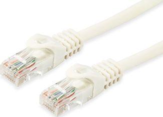 Kabëll rrjeti Equip, Cat6a, UTP, LSZH, 0.5m, e bardhë Kabëll rrjeti Equip, Cat6a, UTP, LSZH, 0.5m, e bardhë