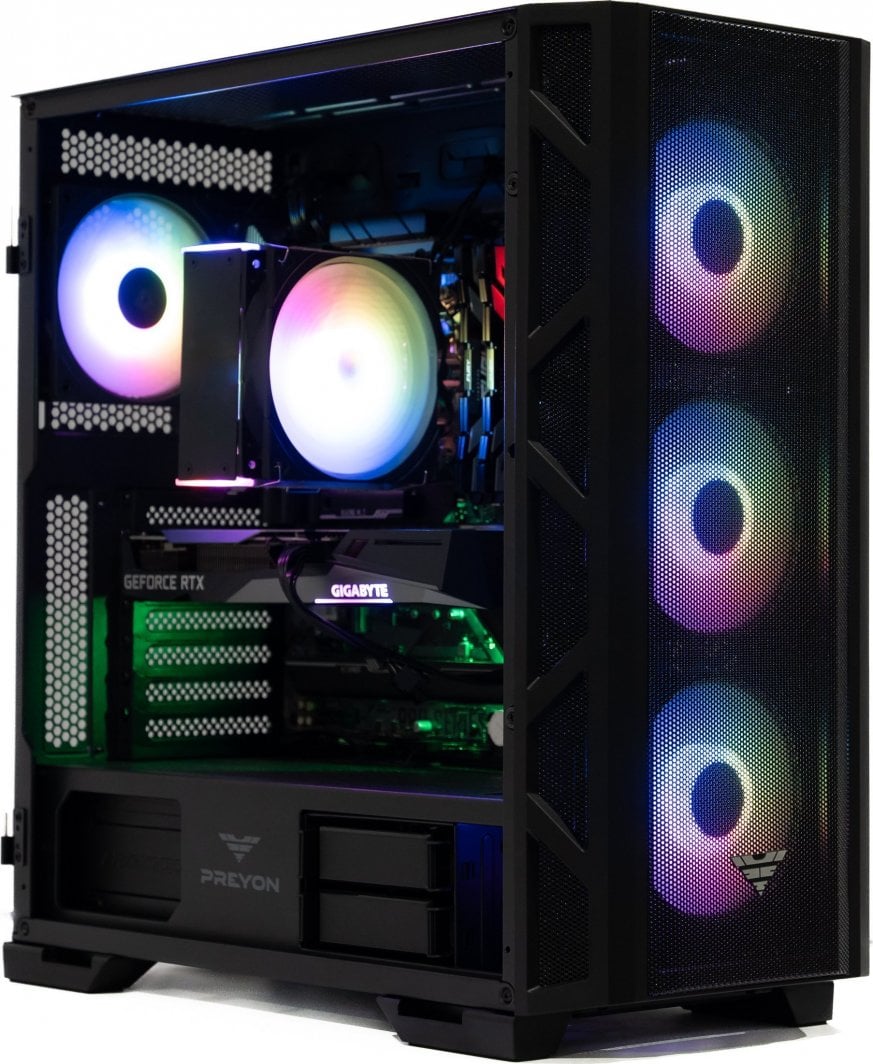 Kompjuter Nest PRO 800 ARGB Intel Core i5-13600K, 32 GB RAM, Nvidia RTX 4060 Ti, 512 GB M.2 SSD