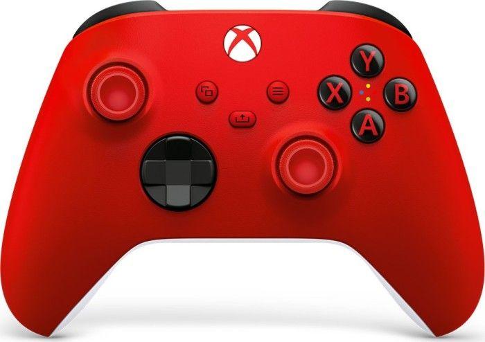 Kontroller Microsoft Xbox Series X Pulse, wireless / me kabllo, i kuq
