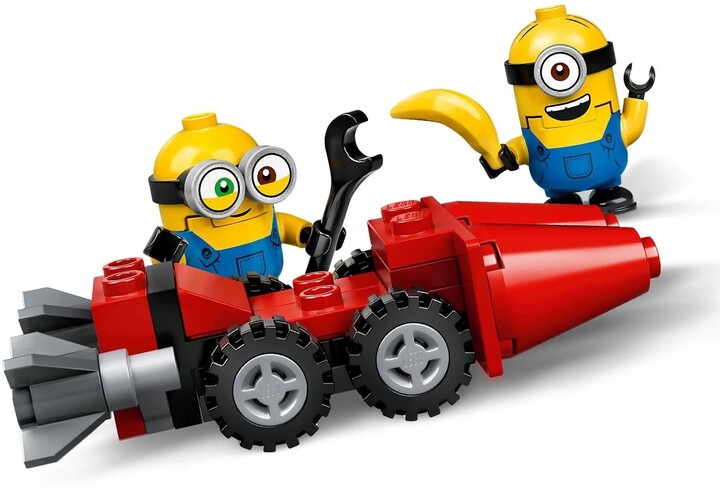 Set LEGO Minions 75549 - ndjekje me motorçikletë