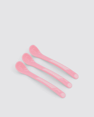 Set 3 Lugësh Ushqyerjeje Twistshake 6+ muaj, Rozë Pastel