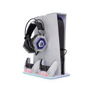 PS5 mbajtëse & ftohës & karikues White Shark Kimura, e bardhë PS5 mbajtëse & ftohës & karikues White Shark Kimura, e bardhë