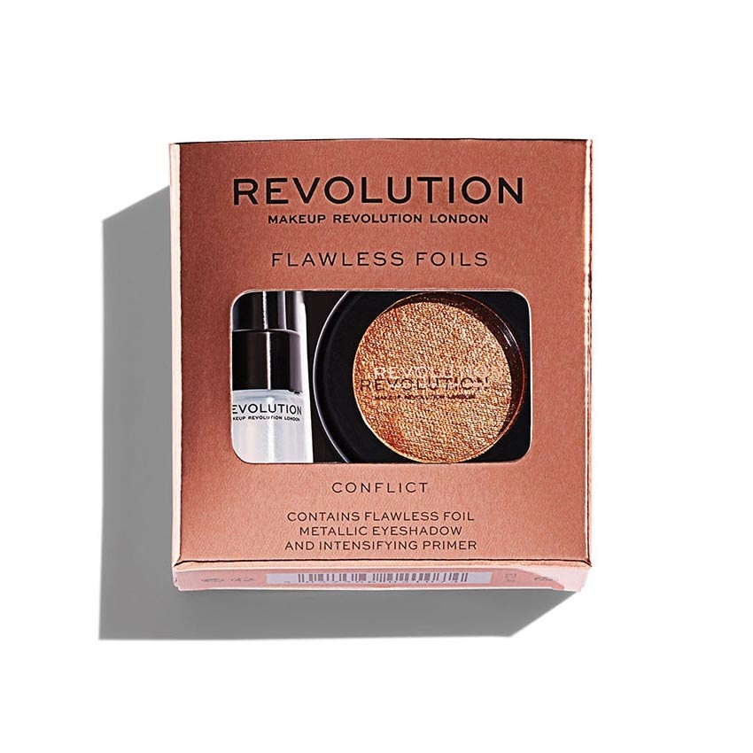 Set për fytyrë Revolution Flawless Foils, Conflict