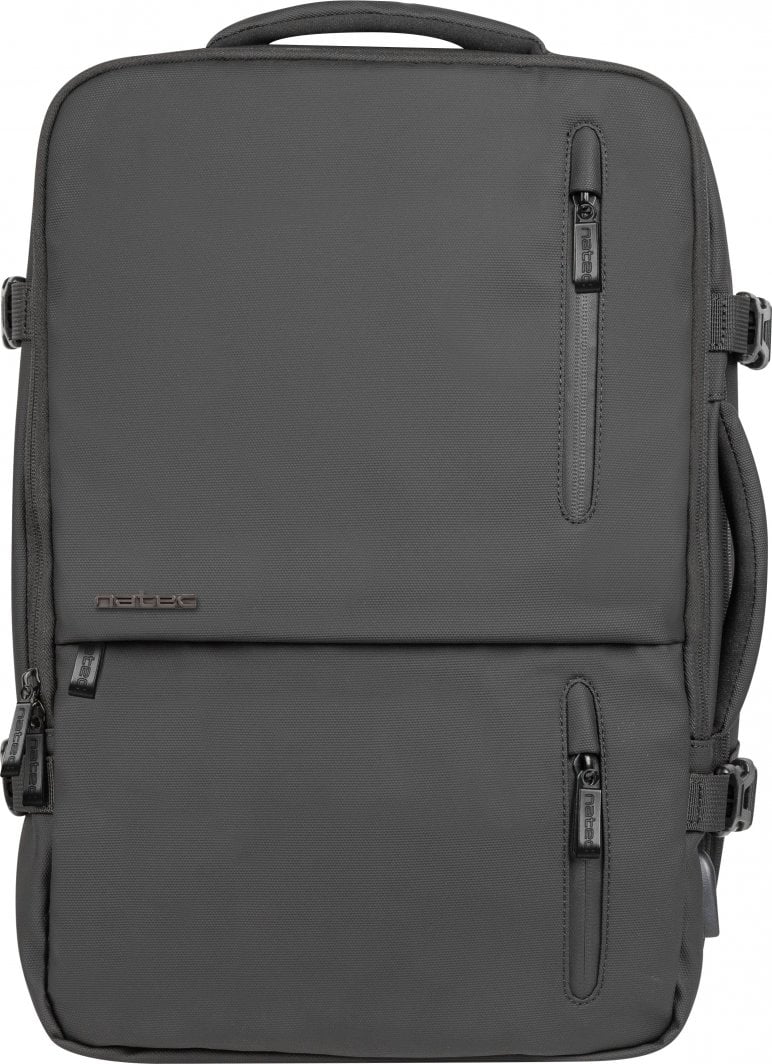 Çantë shpine për laptop Natec CAMEL PRO, 17.3", e zezë