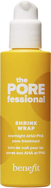 Trajtim nate për zvogëlimin e poreve Benefit The Porefessional Shrink Wrap (Overnight AHA+PHA Pore Treatment), 50 ml