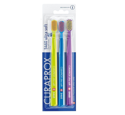 Set brusha të dhëmbëve Curaprox 5460 ultrasoft, 3 copë