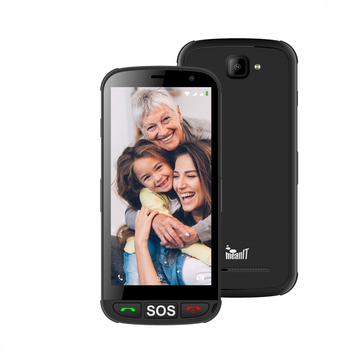 Celularë meanIT Smart S5,Dual Sim, i zi