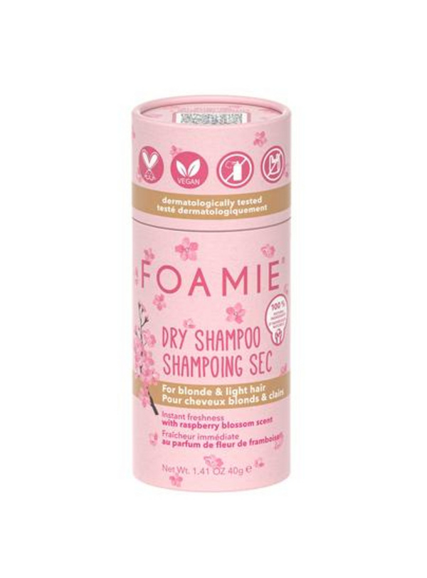 Shampo i thatë Foamie Berry Blonde, 40 g