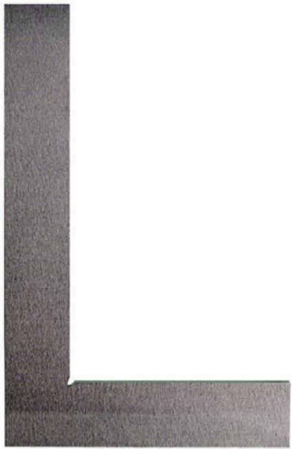 Kënd Limit, 150 x 100 mm, i hirtë