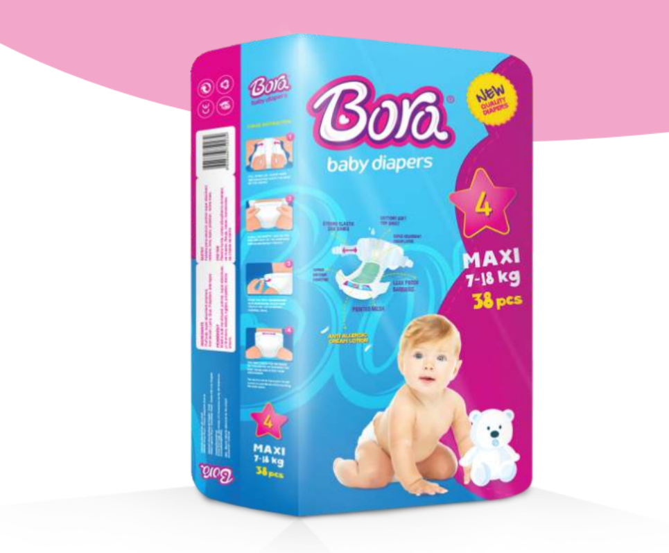 Baby pelena Bora, jumbo 7-18kg 36