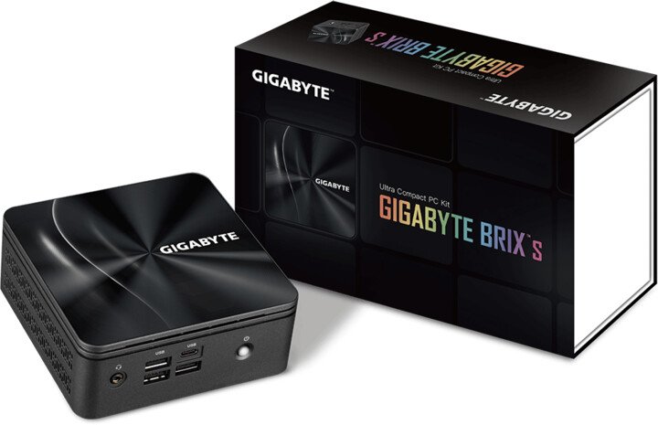 Kompjuter GIGABYTE Brix GB-BRR3H-4300U, AMD Ryzen 3, AMD Radeon Graphics, i zi