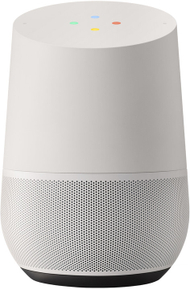 Altoparlant i mençur Google Home, i bardhë