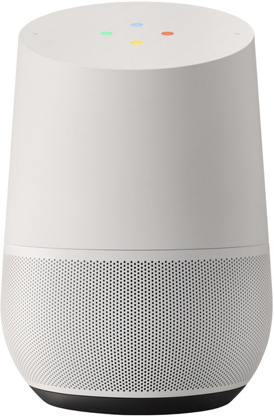 Altoparlant i mençur Google Home, i bardhë