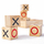 Lojë tavoline Bigjigs - tic-tac-toe prej druri