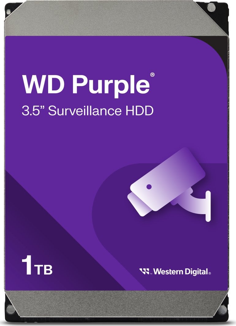 Disk HDD WD Purple, 1TB, 3.5" SATA III