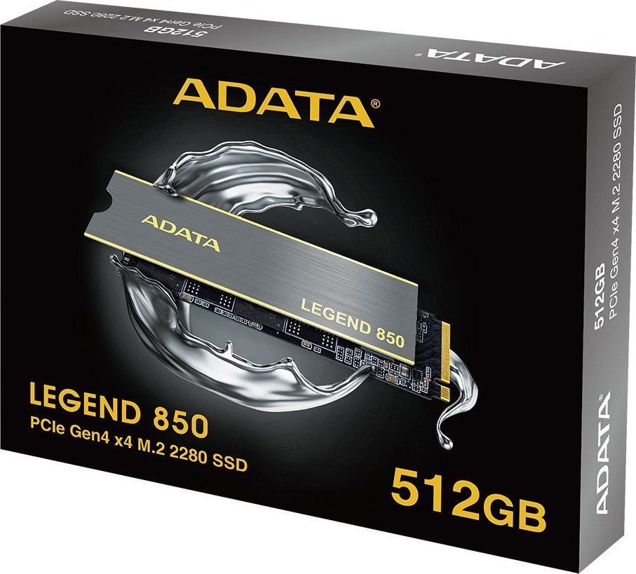 Disk SSD ADATA Legend 850, 512GB, M.2 2280 PCI-E x4 Gen4 NVMe