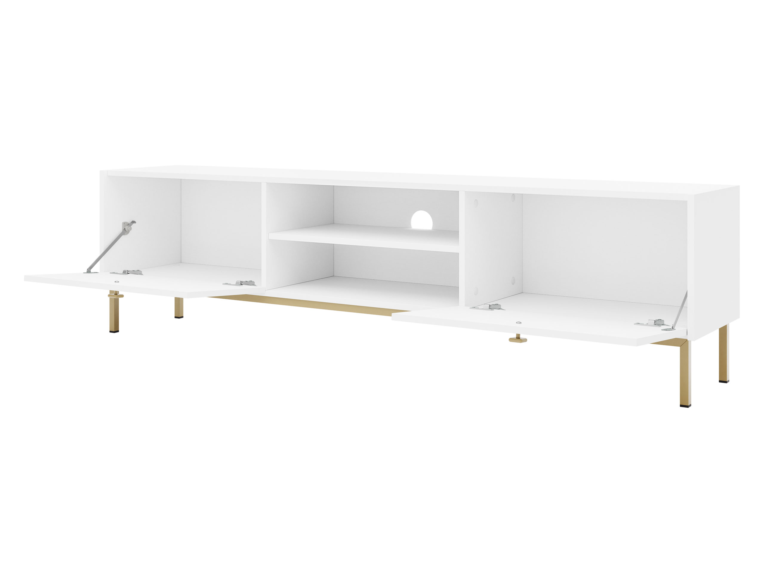 Komodë moderne për TV Priboz 2KW (180 x 48 x 35)