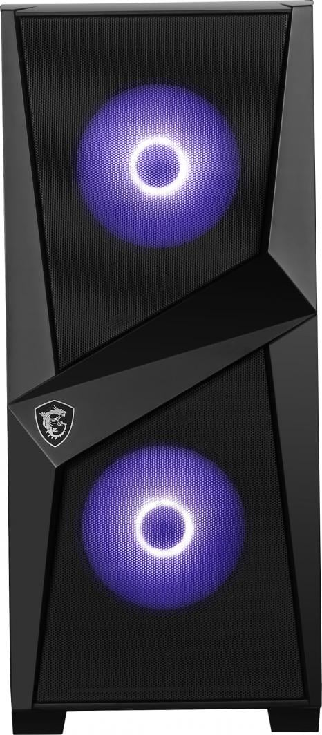 Kasë kompjuteri MSI MAG Forge 100M, e zezë / kaltër