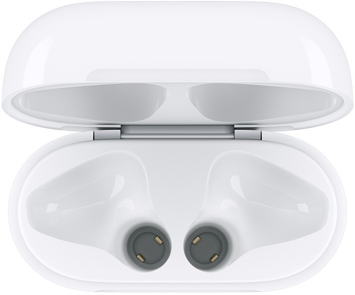 Mbajtës dhe karikues Apple për AirPods, i bardhë