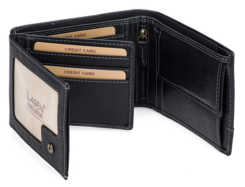 Kuletë Lagen Leather V-76 / T, e zezë