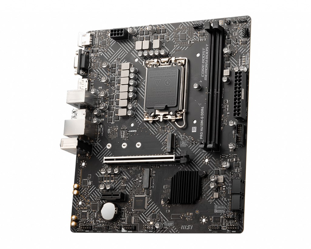 Pllakë amë MSI PRO H610M-G DDR4 Intel H610 LGA 1700 micro ATX