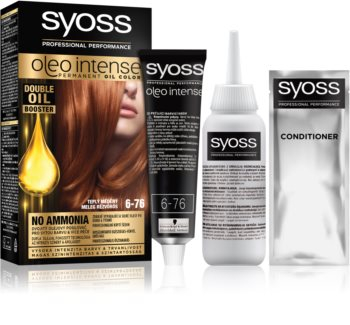 Ngjyrë për flokë Syoss Oleo Intense, 6.76 Warm Kopper, 50 ml
