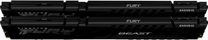 Module të memories Kingston Fury Beast Black 32GB (2x16GB) DDR5 5600 CL40